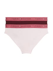 Tommy Hilfiger Pink Signature Essential Bikini Briefs 2 Pack - Image 2 of 2