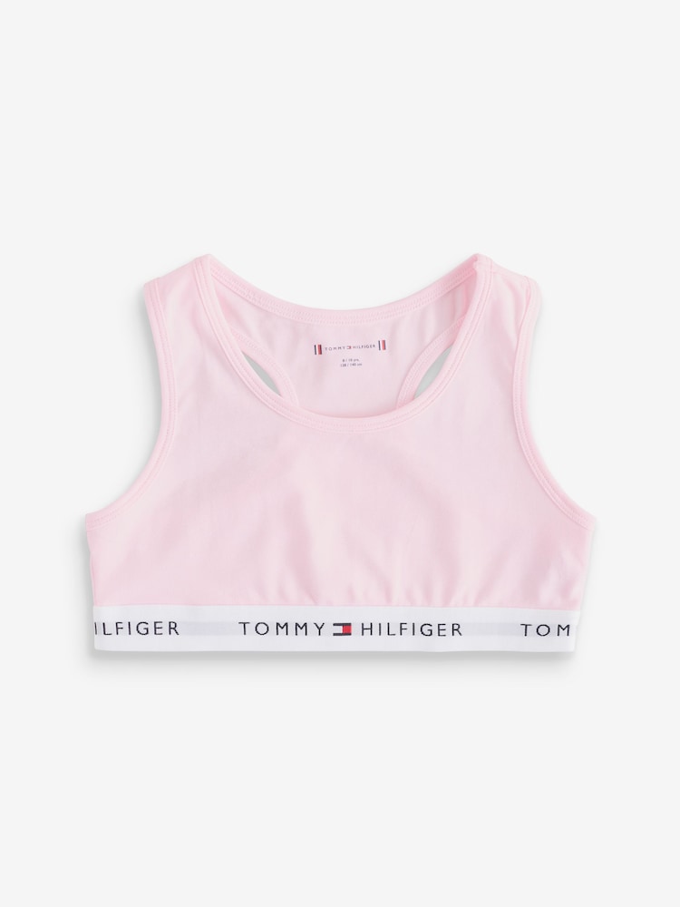 Tommy Hilfiger Pink Print Bralette 2 Pack - Image 2 of 3