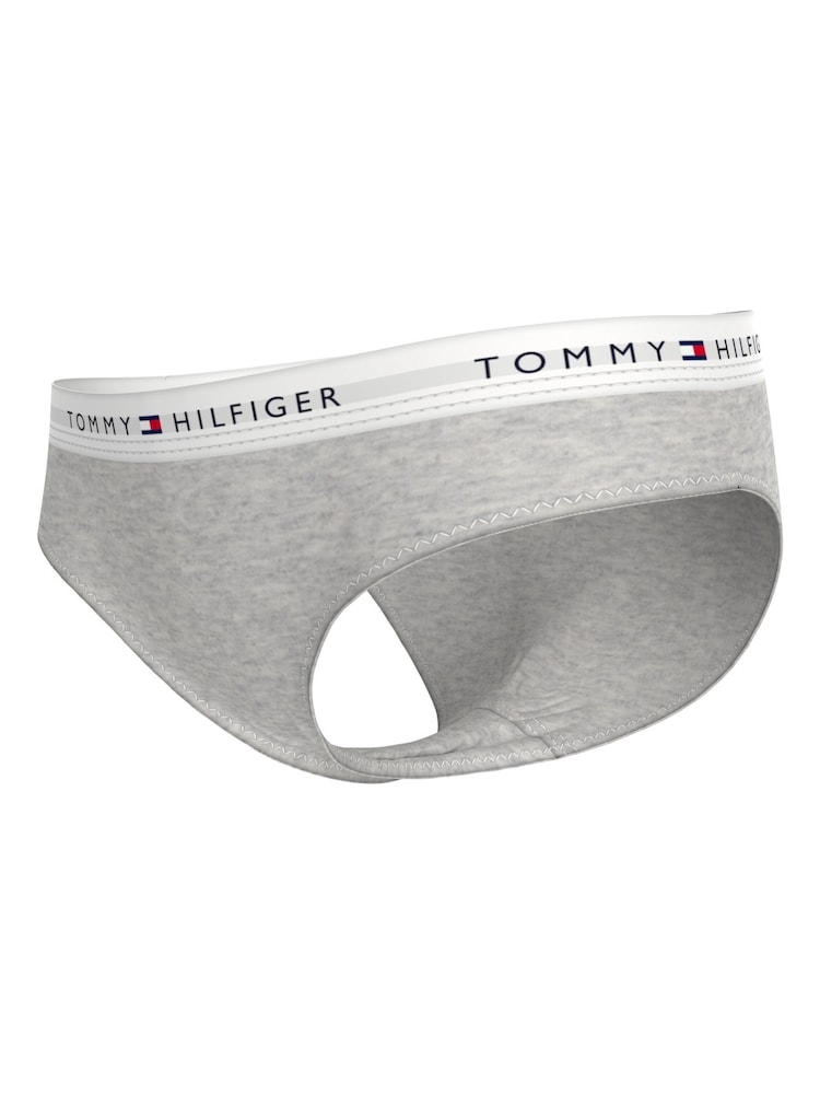 Tommy Hilfiger White Signature Essential Bikini Briefs 2 Pack - Image 5 of 8