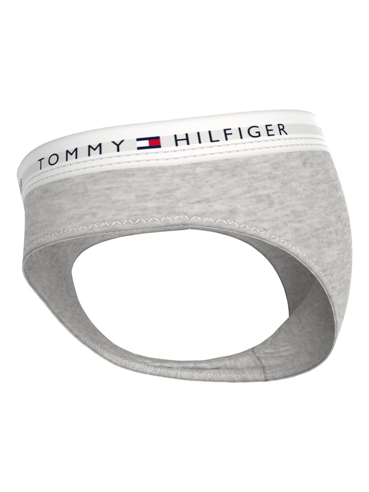 Tommy Hilfiger White Signature Essential Bikini Briefs 2 Pack - Image 6 of 8