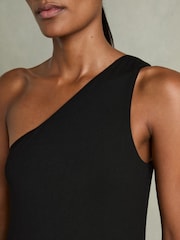 Reiss Morgaine One-Shoulder Jersey Maxi Dress - Image 4 of 6