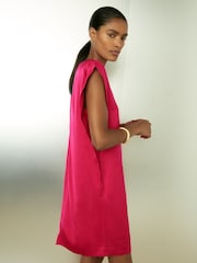Reiss – Phoenix – Ärmelloses Tunikakleid aus Satin - Bild 3 von 6