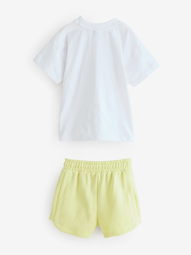 Baker by Ted Baker 2 Piece Printed T-Shirt and Short Set - Image 10 of 12