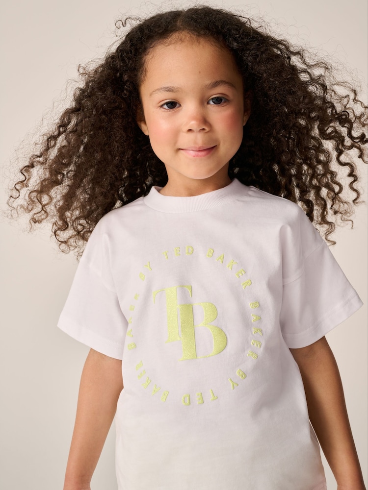 Baker by Ted Baker 2 Piece Printed T-Shirt and Short Set - Image 4 of 12
