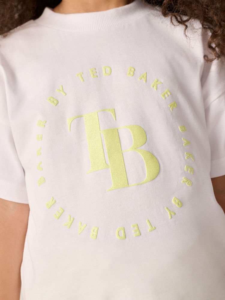 Baker by Ted Baker 2 Piece Printed T-Shirt and Short Set - Image 5 of 12