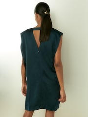 Reiss – Phoenix – Ärmelloses Tunikakleid aus Satin - Bild 5 von 6