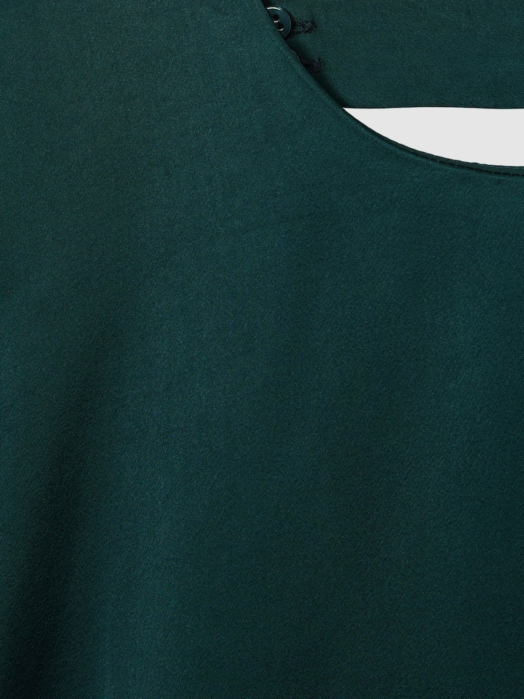 Reiss – Phoenix – Ärmelloses Tunikakleid aus Satin - Bild 6 von 6