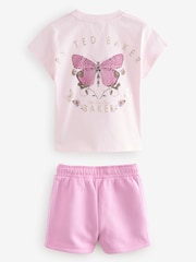 Baker by Ted Baker 2 Piece Printed T-Shirt and Short Set - Image 10 of 14