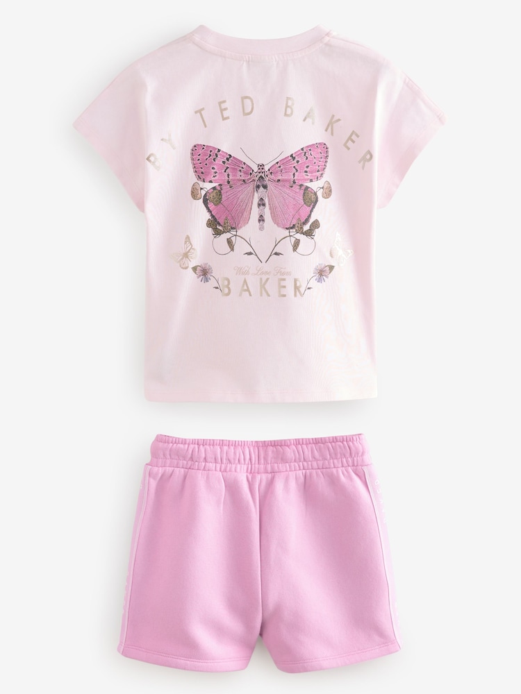 Baker by Ted Baker 2 Piece Printed T-Shirt and Short Set - Image 10 of 14