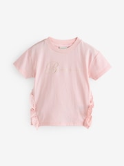 Mehrfarbig - Baker by Ted Baker Frill Shoulder 100% Cotton T-Shirts 3 Pack - Bild 4 von 7