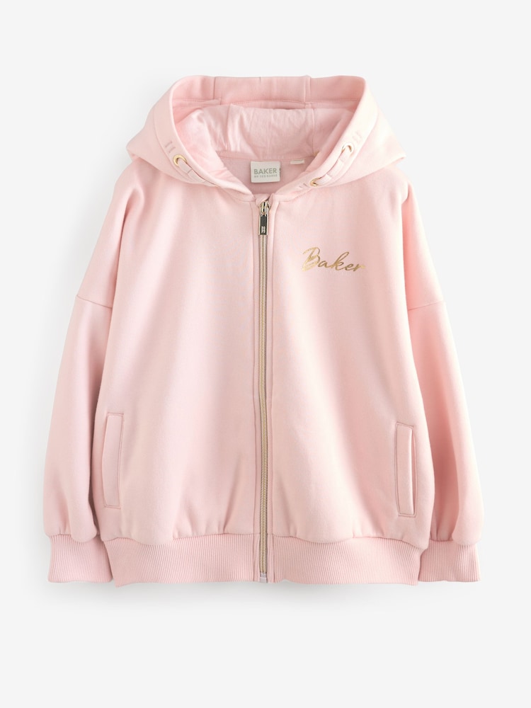 Baker by Ted Baker Zip Through Hoodie - Image 1 of 6