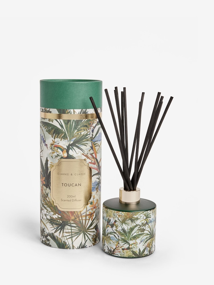 Clarke and Clarke Toucan Reed Diffuser - Image 3 of 3 Clarke and Clarke Toucan Reed Diffuser - Image 3 of 3