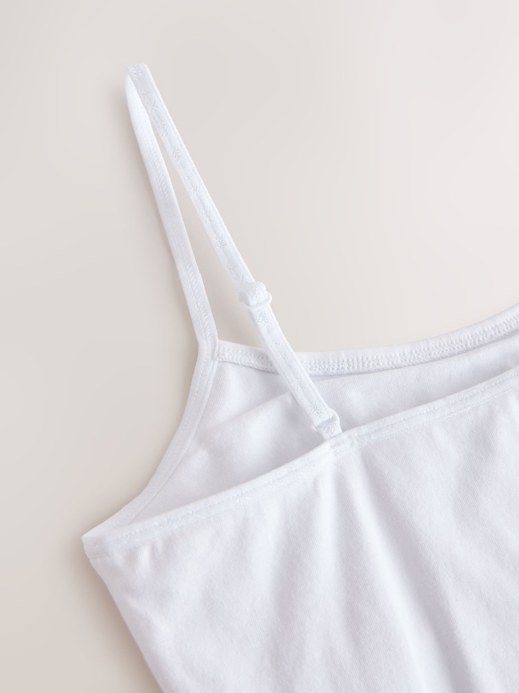 White Cami Vests 1 Pack (9-16yrs) - Image 4 of 4 White Cami Vests 1 Pack (9-16yrs) - Image 4 of 4