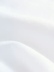 White Short Sleeve Overhead 100% Linen Top - Image 7 of 8