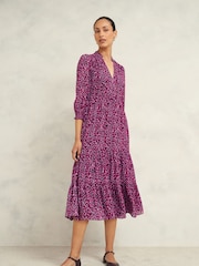 Hobbs Blue Freda Dress - Image 1 of 4