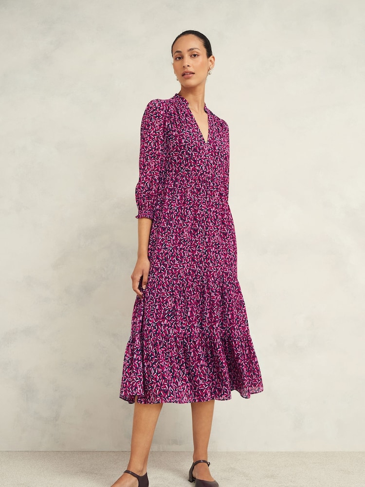 Hobbs Blue Freda Dress - Image 1 of 4