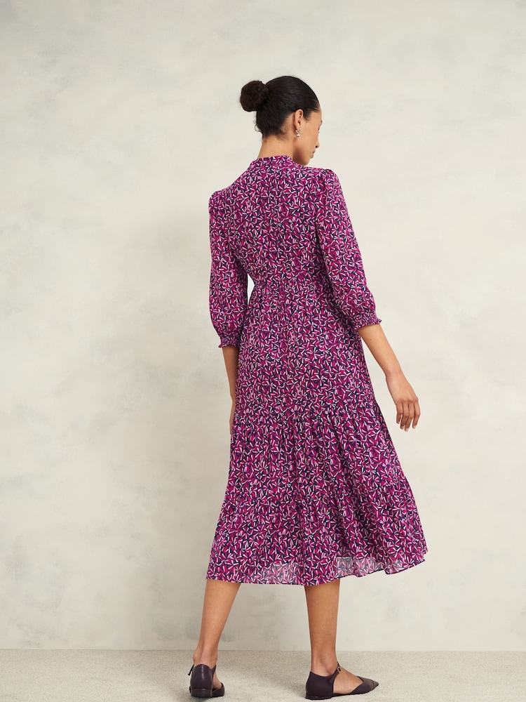 Hobbs Blue Freda Dress - Image 2 of 4