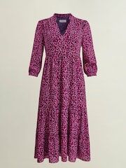 Hobbs Blue Freda Dress - Image 4 of 4