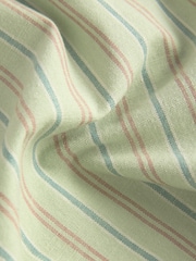 Green 100% Cotton Stripe Shorts (3-16yrs) - Image 7 of 8
