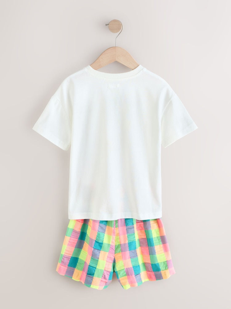Multi T-Shirt and Short Set (3-16yrs) - Image 7 of 9