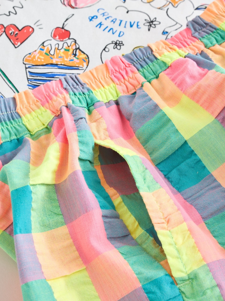 Multi T-Shirt and Short Set (3-16yrs) - Image 8 of 9