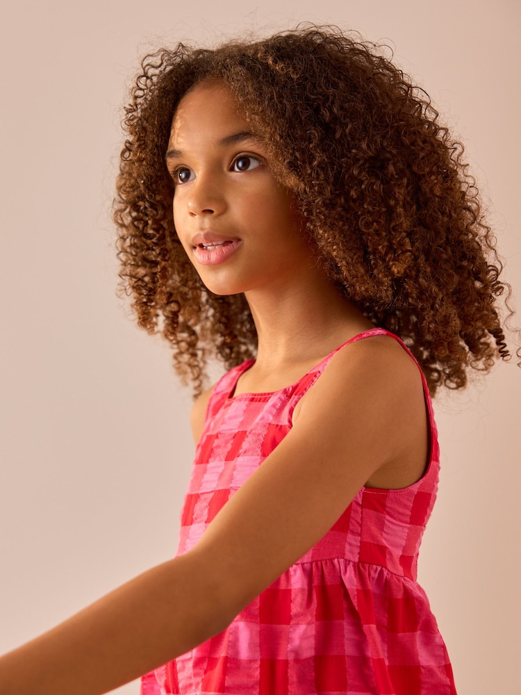 Pink/Red Playsuit (3-16yrs) - Image 4 of 8