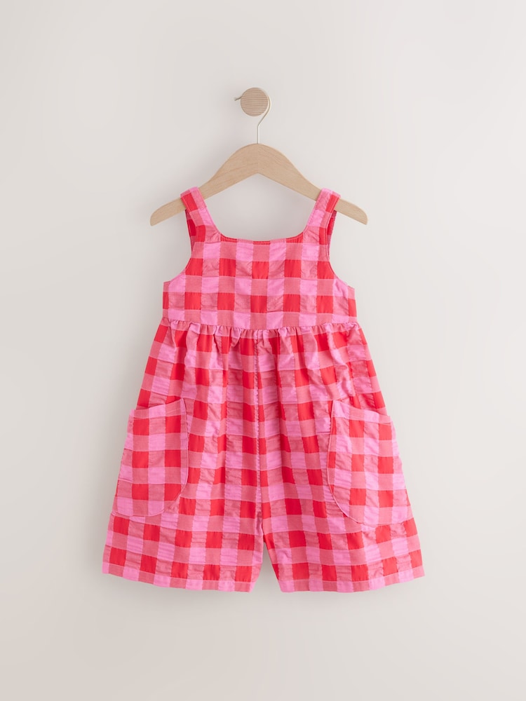 Pink/Red Playsuit (3-16yrs) - Image 5 of 8