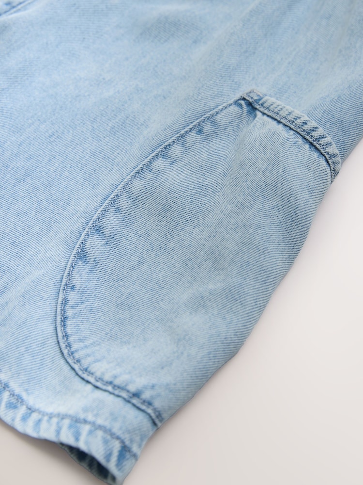 Mid Blue Denim Playsuit (3-16yrs) - Image 4 of 4