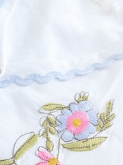 White 100% Cotton Top and Short Set (3-16yrs) - Image 11 of 11