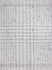 Grey/Ecru Regular Fit Smart Textured Check Double Breasted Blazer - Image 12 of 12