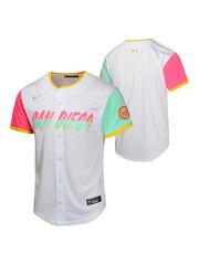 Fanatics Youth MLB San Diego Padres Limited City Connect White T-Shirt - Image 1 of 3