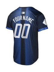 Fanatics Youth Blue MLB Detroit Tigers Limited City Connect T-Shirt - Image 3 of 3