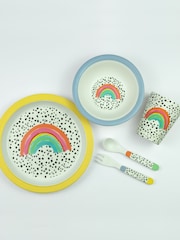 Eleanor Bowmer White Kids Melamine Dinner Set - Image 1 of 2