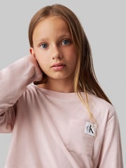 Calvin Klein Pyjama-Set aus Strick - Bild 4 von 5