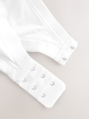 White F-K Ultimate Support Cotton Minimiser Padded Strap Bra - Image 9 of 9