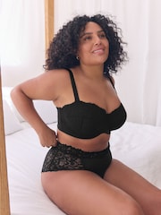 Black F-K Ultimate Support Lace Multiway Bra - Image 2 of 8