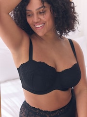 Black F-K Ultimate Support Lace Multiway Bra - Image 3 of 8