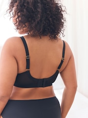 Negro - F-K Ultimate Support Floral Embroidery Non Pad Bra - Imagen 3 de 6