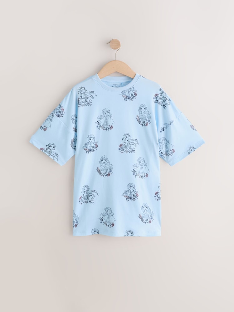 Blue Frozen Nighties 2 Pack (2-12yrs) - Image 5 of 9