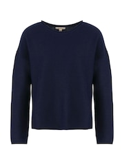 Barbour® Blue 100% Cotton Marine Jumper - Image 5 of 5
