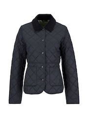 Barbour® Black Deveron Diamond Quilt Lightweight Jacket - Image 7 of 7
