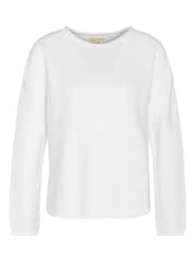 Barbour® White 100% Cotton Marine Jumper - Image 5 of 5