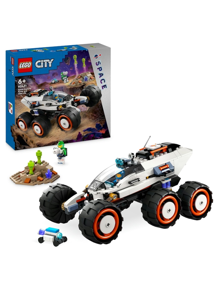 LEGO City Space Explorer Rover and Alien Life 60431 - Image 1 of 8