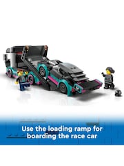 LEGO Race Car and Car Carrier Truck 60406 - Image 4 of 8
