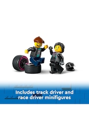 LEGO Race Car and Car Carrier Truck 60406 - Image 6 of 8