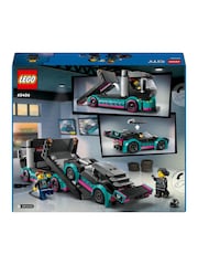 LEGO Race Car and Car Carrier Truck 60406 - Image 8 of 8
