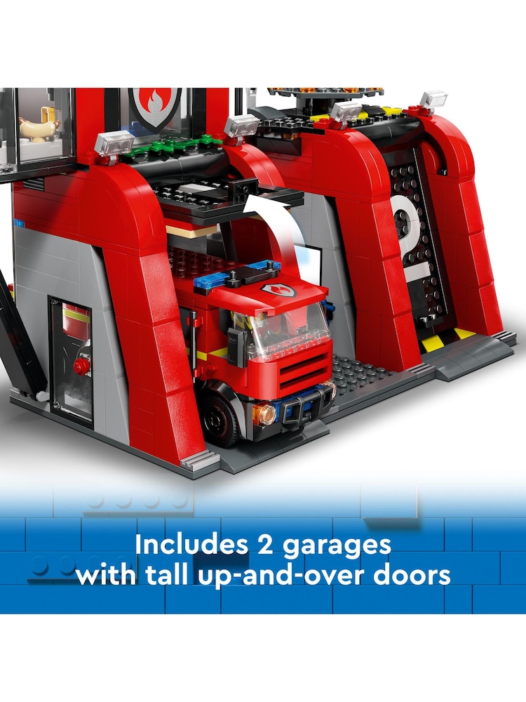 Lego Fire Station with Fire Truck 60414 - Image 4 of 8