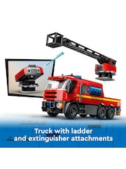Lego Fire Station with Fire Truck 60414 - Image 5 of 8