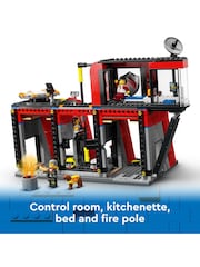 Lego Fire Station with Fire Truck 60414 - Image 6 of 8