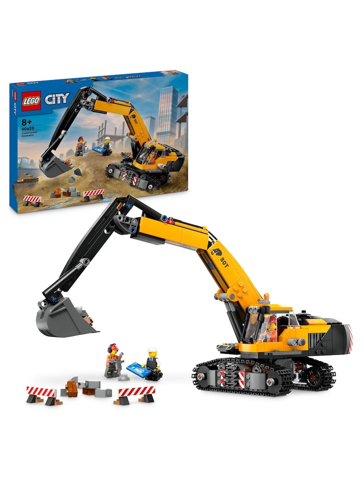Lego Yellow Construction Excavator 60420 - Image 1 of 9